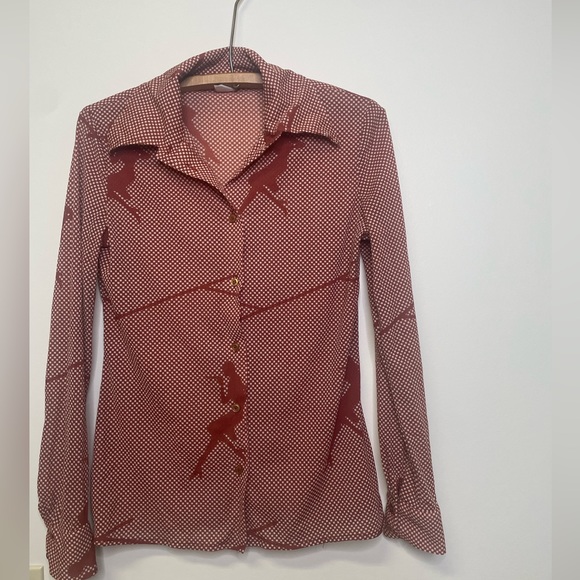 WHITE‎ STAG Vintage Blouse - RARE - Picture 1 of 6